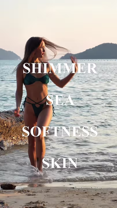 Ох_Барбара — My favorite routine with @LYA LINCEN 🌴#sea #naturalcosmetics #fyp